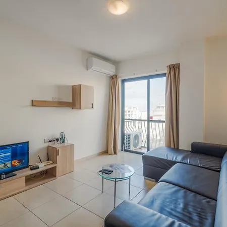 Getawaysmalta - Seashells 1-bedroom In A Great Location In Bugibba Apartamento
